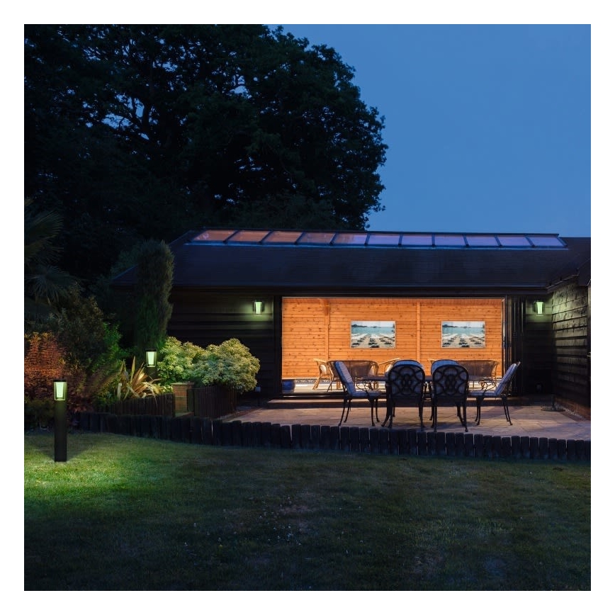 Ledvance - Candeeiro exterior LED RGBW com regulação CASCADE LED/10W/230V IP44 Wi-Fi