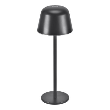 Ledvance - Candeeiro LED recarregável de exterior regulável TABLE LED/2,5W/5V IP54 preto