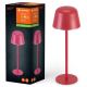 Ledvance - Candeeiro LED recarregável de exterior regulável TABLE LED/2,5W/5V IP54 vermelho