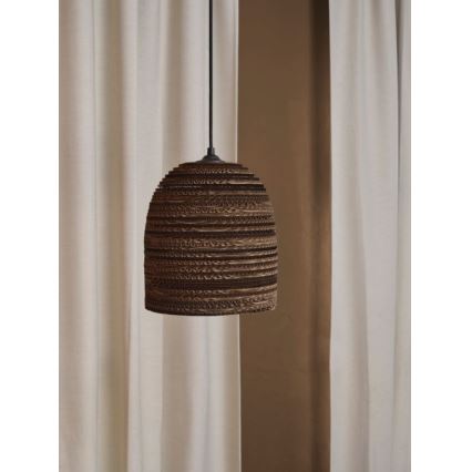 Ledvance - Candeeiro suspenso DECOR CARDBOARD 1xE27/15W/230V diâmetro 25 cm