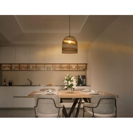 Ledvance - Candeeiro suspenso DECOR CARDBOARD 1xE27/15W/230V diâmetro 25 cm