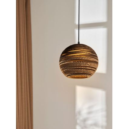 Ledvance - Candeeiro suspenso DECOR CARDBOARD 1xE27/15W/230V diâmetro 26 cm