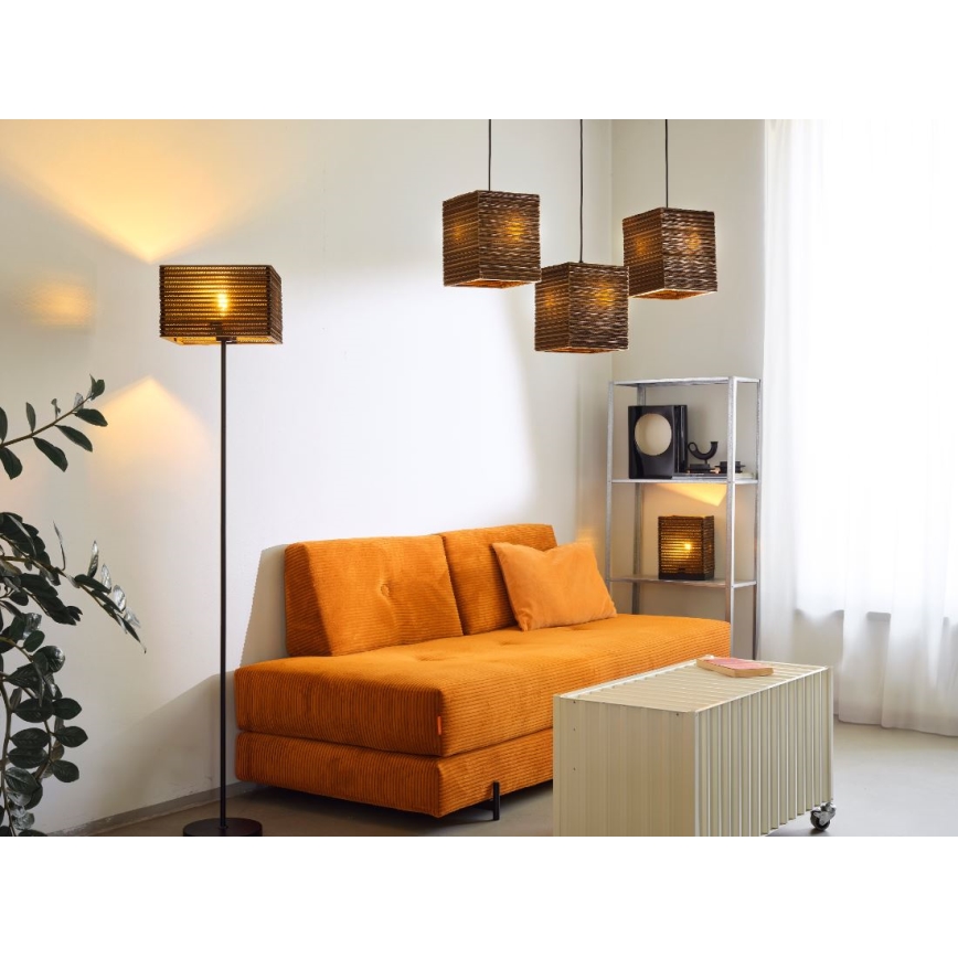 Ledvance - Candeeiro suspenso DECOR CARDBOARD 3xE27/15W/230V