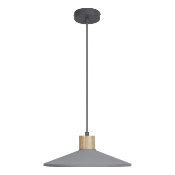 Ledvance - Candeeiro suspenso DECOR CONCRETE 1xE27/15W/230V diâmetro 32 cm betão cinzento