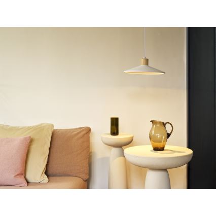 Ledvance - Candeeiro suspenso DECOR PLASTER 1xE27/25W/230V diâmetro 32 cm gesso branco