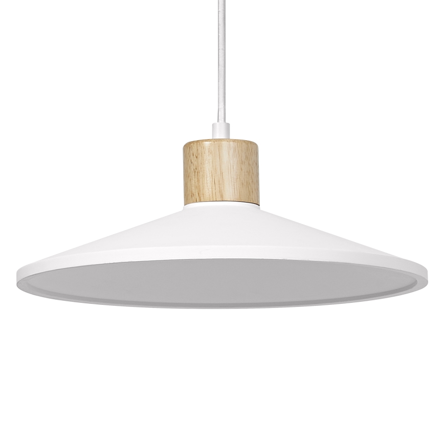 Ledvance - Candeeiro suspenso DECOR PLASTER 1xE27/25W/230V diâmetro 32 cm gesso branco