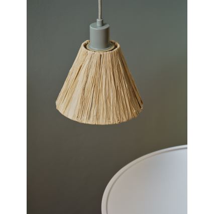 Ledvance - Candeeiro suspenso DECOR RAFFIA 1xE27/15W/230V