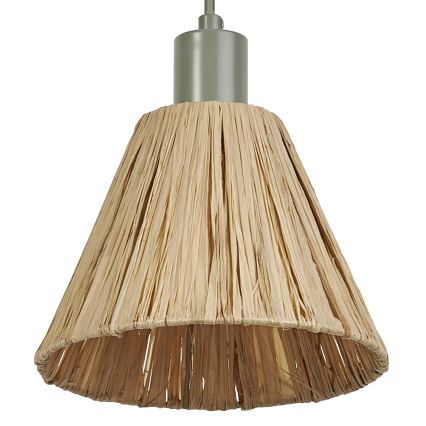 Ledvance - Candeeiro suspenso DECOR RAFFIA 1xE27/15W/230V