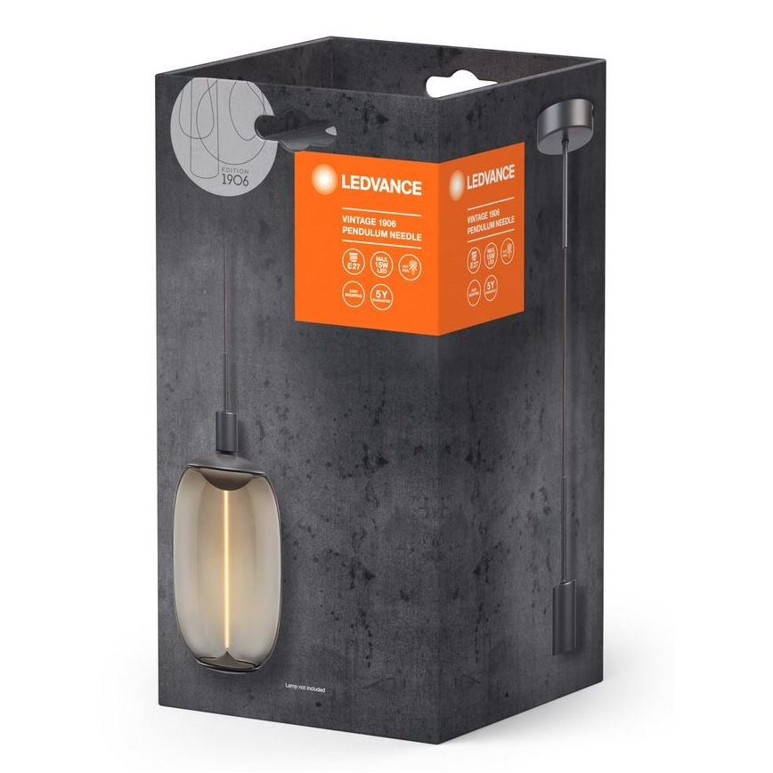 Ledvance - Candelabro suspenso PENDULUM NEEDLE 1xE27/15W/230V