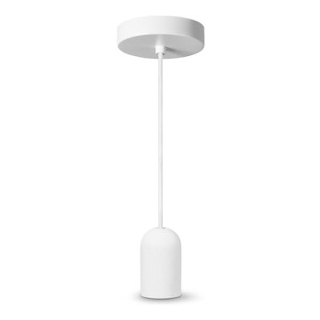 Ledvance - Candelabro suspenso PENDULUM ROUND 1xE27/15W/230V branco