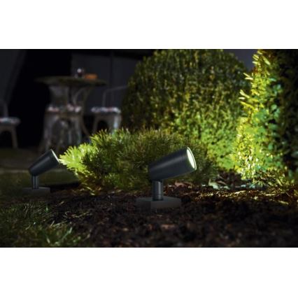 Ledvance - CONJUNTO 3x Candeeiro exterior LED RGBW SMART+ SPOT 3xLED/4,5W/230V IP65 Wi-Fi