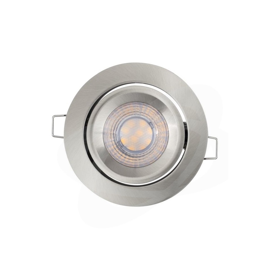 Ledvance - Conjunto de 3 luminárias LED encastráveis reguláveis SIMPLE LED/4,9W/230V