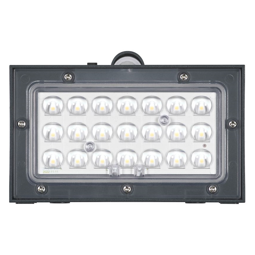Ledvance - Luminária de parede solar LED com sensor de movimento e crepúsculo ENDURA SOLAR LED/3W/4,2V 1200 mAh IP65