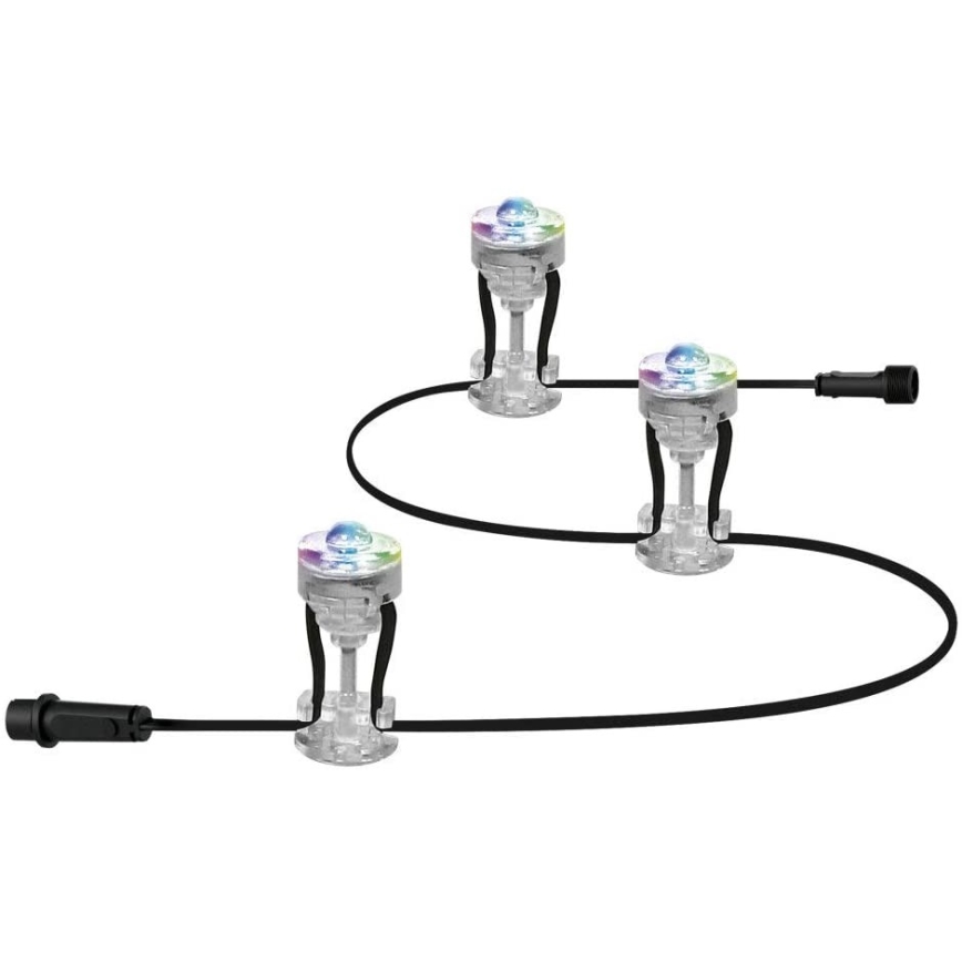 Ledvance - Conjunto de extensão exterior LED RGB SMART+ DOT 3xLED/0,7W/230V IP65 Wi-Fi