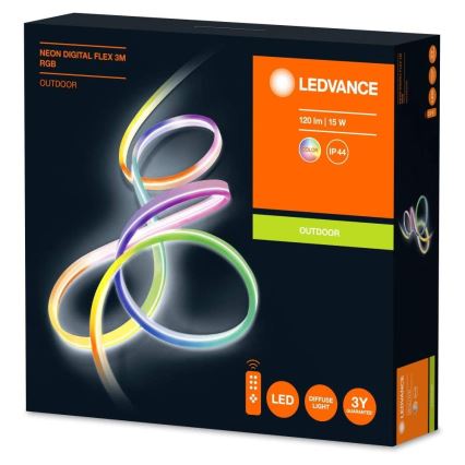 Ledvance - Fita exterior LED RGB FLEX 3m LED/15W/230V IP44