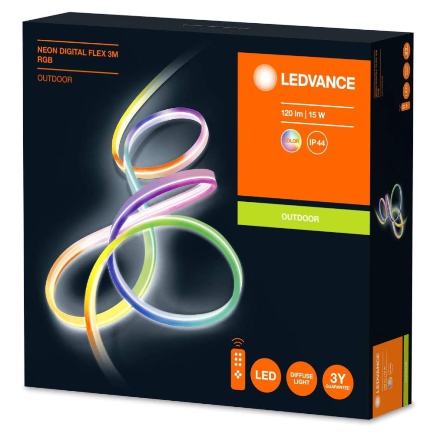 Ledvance - Fita exterior LED RGB FLEX 3m LED/15W/230V IP44