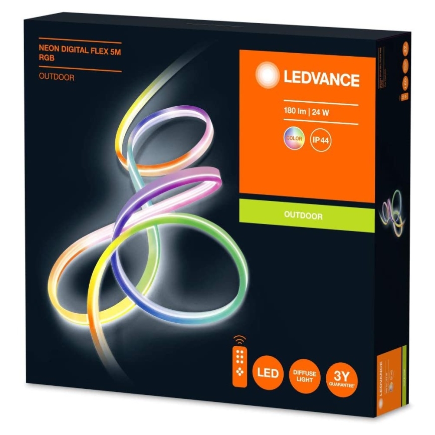 Ledvance - Fita exterior LED RGB FLEX 5m LED/23W/230V IP44