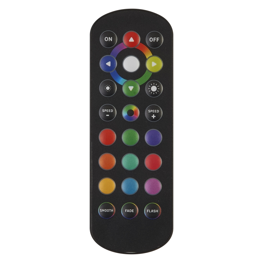 Ledvance - Fita LED RGB dimerizável FLEX 5m LED/10W/230V + comando à distância