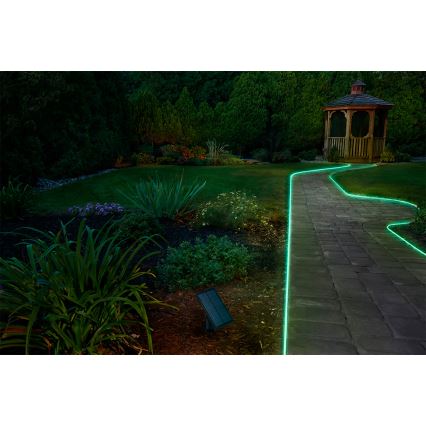 Ledvance - Fita solar LED RGB dimerizável FLEX MAGIC 3 m LED/1,2W/3,7V 2000 mAh IP44 + controlo remoto