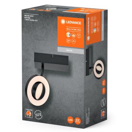 Ledvance - Foco de parede LED DECOR SATURN LED/11W/230V 3000/4200/6500K