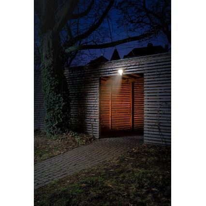 Ledvance - Holofote de parede exterior LED com sensor FLOOD LED/15W/230V IP55