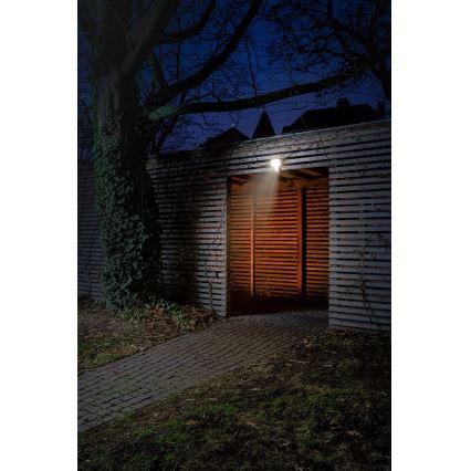 Ledvance - Holofote de parede exterior LED com sensor FLOOD LED/27W/230V IP55