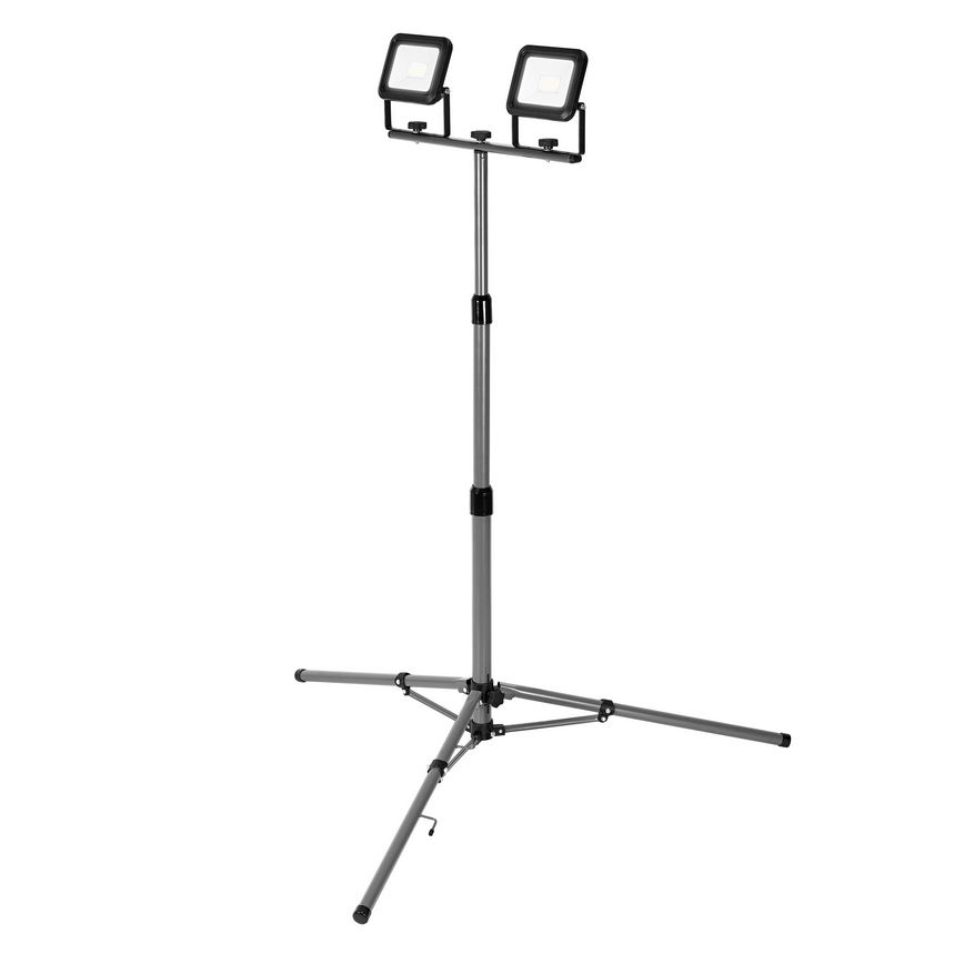 Ledvance - Holofote exterior LED com um suporte WORKLIGHT TRIPOD 2xLED/20W/230V 6500K IP65