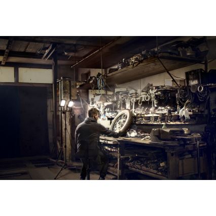 Ledvance - Holofote exterior LED com um suporte WORKLIGHT TRIPOD 2xLED/30W/230V 6500K IP65