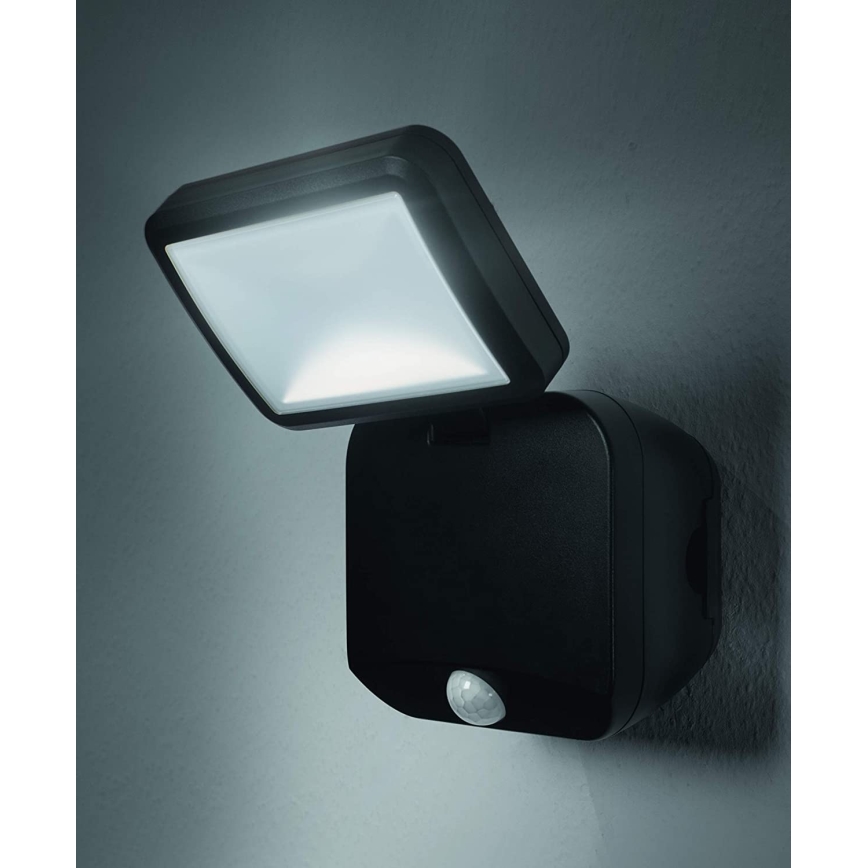 Ledvance - Holofote LED de parede para exterior com sensor SPOTLIGHT LED/4W/4xD IP54