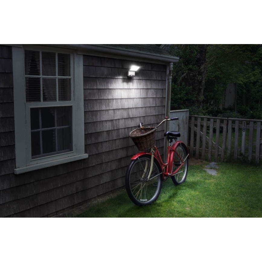 Ledvance - Holofote LED de parede para exterior com sensor SPOTLIGHT LED/4W/4xD IP54
