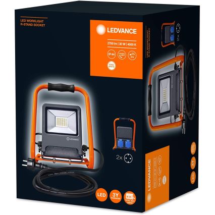 Ledvance - Holofote LED R-STAND LED/30W/230V IP44