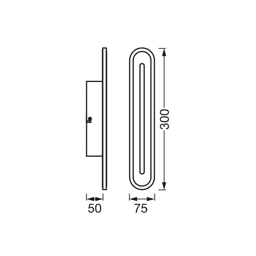 Ledvance- Iluminação de casa de banho LED com regulação SMART+ BATH LED/13W/230V 3000-6500K IP44 Wi-Fi