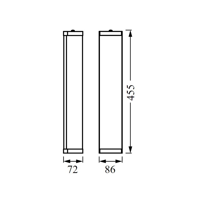 Ledvance - Iluminação de parede de casa de banho BATHROOM CLASSIC 3xE14/12W/230V IP44