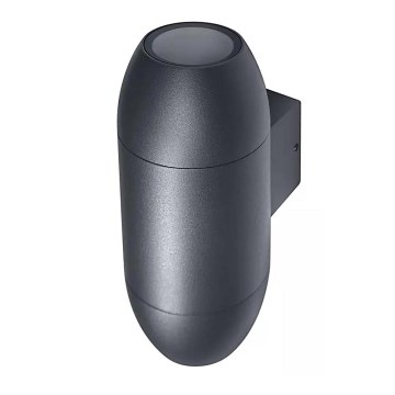 Ledvance - Iluminação de parede exterior CANNON 2xGU10/35W/230V IP44