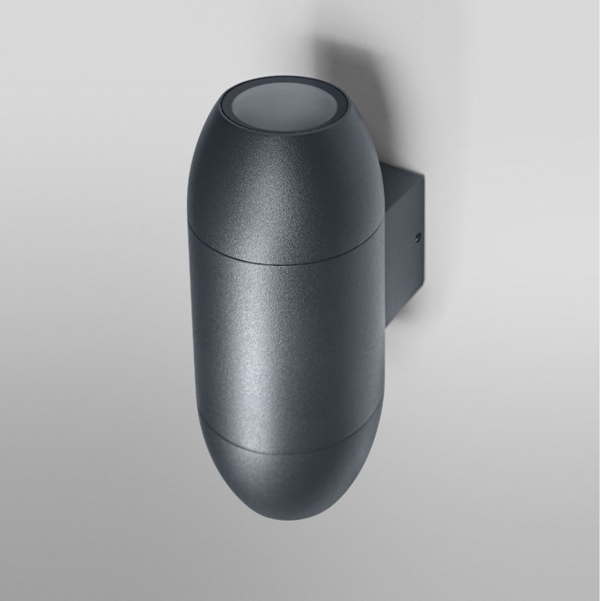 Ledvance - Iluminação de parede exterior CANNON 2xGU10/35W/230V IP44