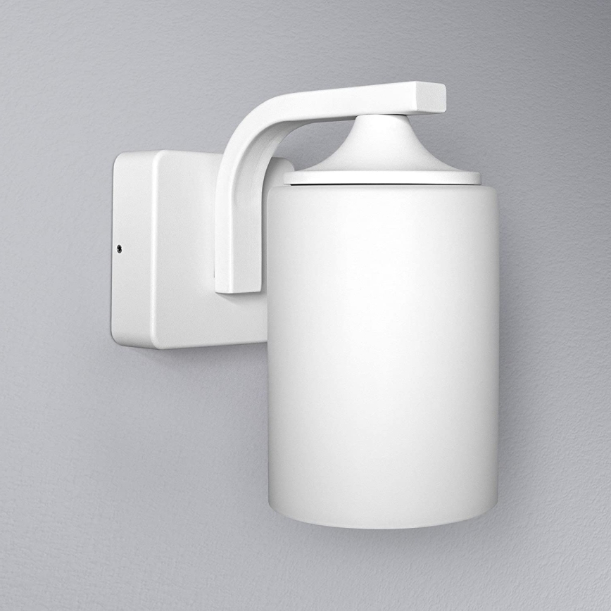 Ledvance - Iluminação de parede exterior CYLINDER 1xE27/60W/230V IP43 branca