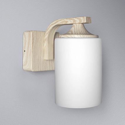 Ledvance - Iluminação de parede exterior CYLINDER 1xE27/60W/230V IP43