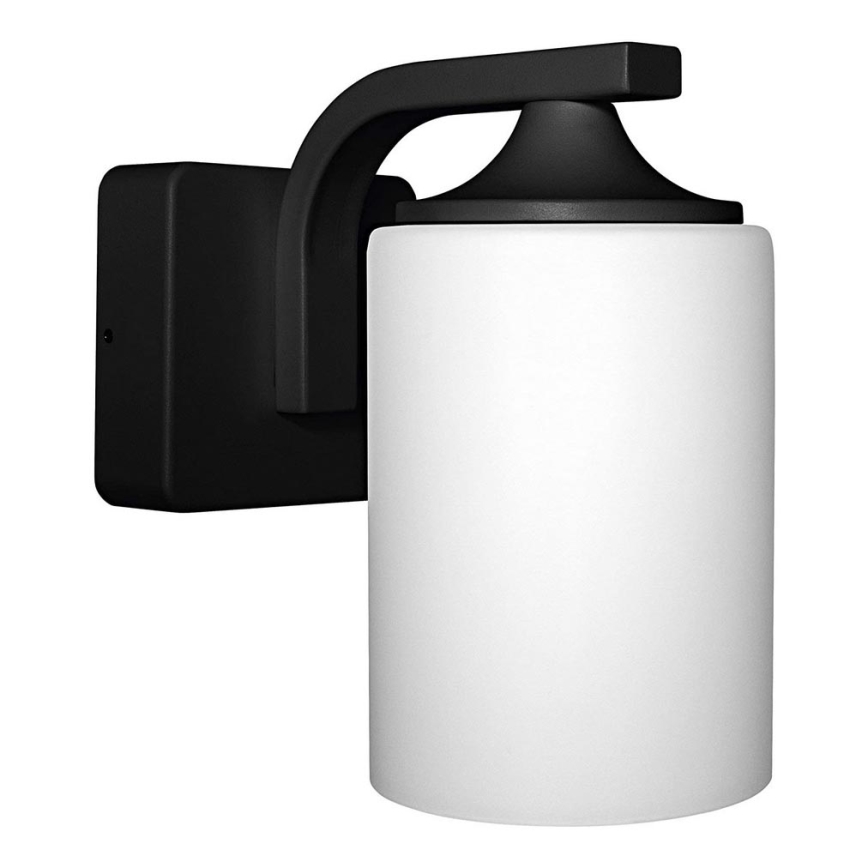 Ledvance - Iluminação de parede exterior CYLINDER 1xE27/60W/230V IP43 preta
