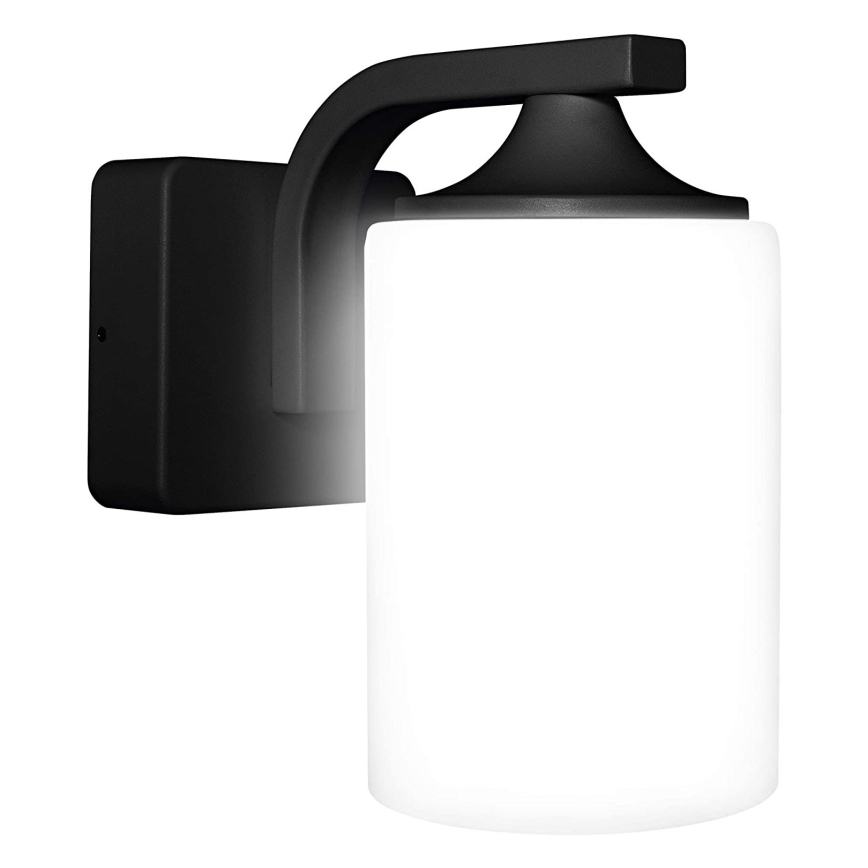 Ledvance - Iluminação de parede exterior CYLINDER 1xE27/60W/230V IP43 preta