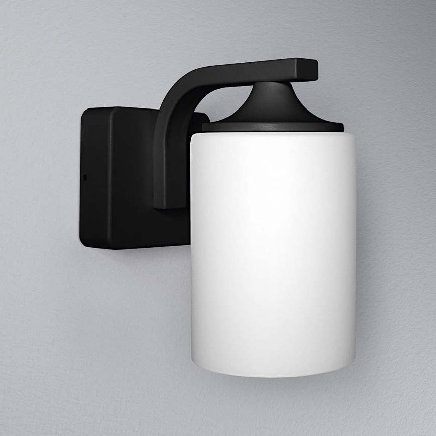 Ledvance - Iluminação de parede exterior CYLINDER 1xE27/60W/230V IP43 preta