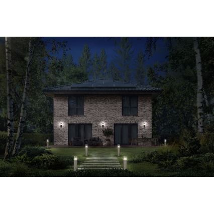 Ledvance - Iluminação de parede exterior EBRO 1xE27/20W/230V IP44