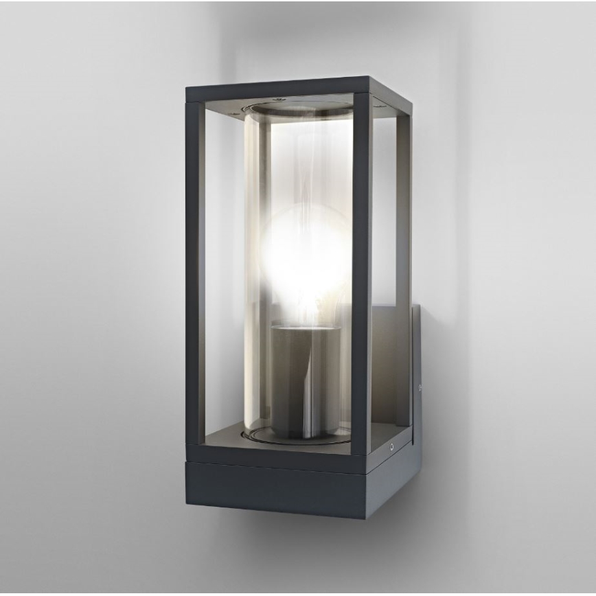 Ledvance - Iluminação de parede exterior FRAME 1xE27/60W/230V IP44