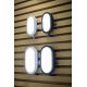 Ledvance - Iluminação de parede exterior LED BULKHEAD LED/6W/230V IP54 preta