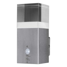 Ledvance - Iluminação de parede exterior LED com sensor CRYSTAL 1xLED/5W/230V IP44