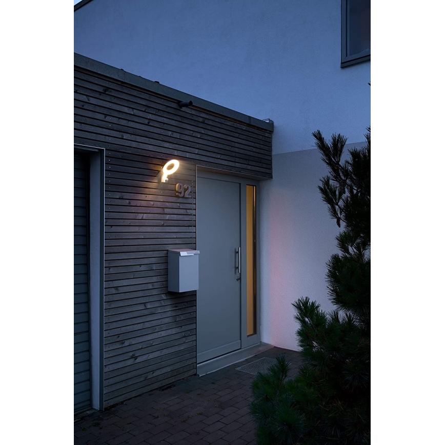 Ledvance - Iluminação de parede exterior LED com sensor LOOP 1xLED/12W/230V IP44