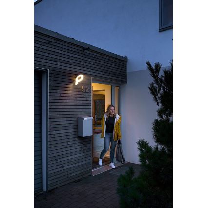 Ledvance - Iluminação de parede exterior LED com sensor LOOP 1xLED/12W/230V IP44