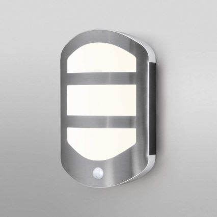 Ledvance - Iluminação de parede exterior LED com sensor PLATE LED/12,5W/230V IP44