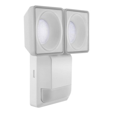 Ledvance - Iluminação de parede exterior LED com sensor SPOT 2xLED/8W/230V IP55