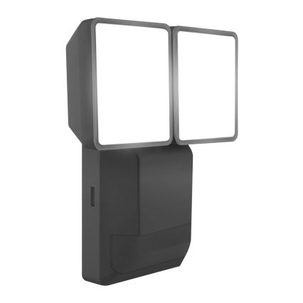 Ledvance - Iluminação de parede exterior LED com sensor SPOT 2xLED/8W/230V IP55