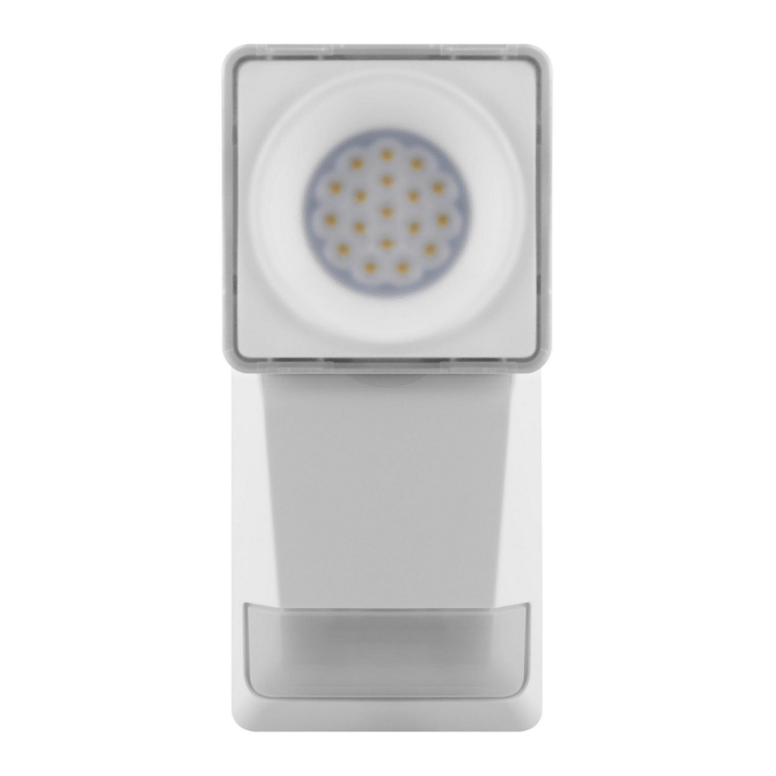 Ledvance - Iluminação de parede exterior LED com sensor SPOT LED/8W/230V IP55 branca